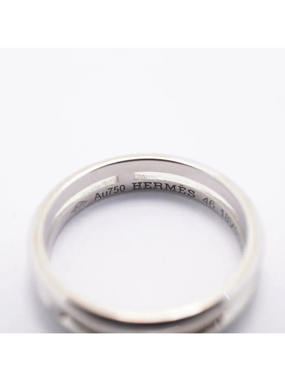 Hermes Ring Ariane 18k White Gold